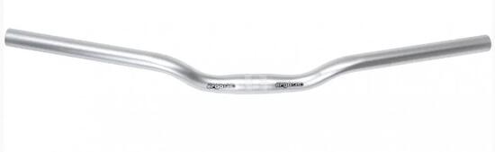 Ergotec stuur Riser 30 MAS Ø 25,4 mm 590 mm Rise 30 mm 13° zilver