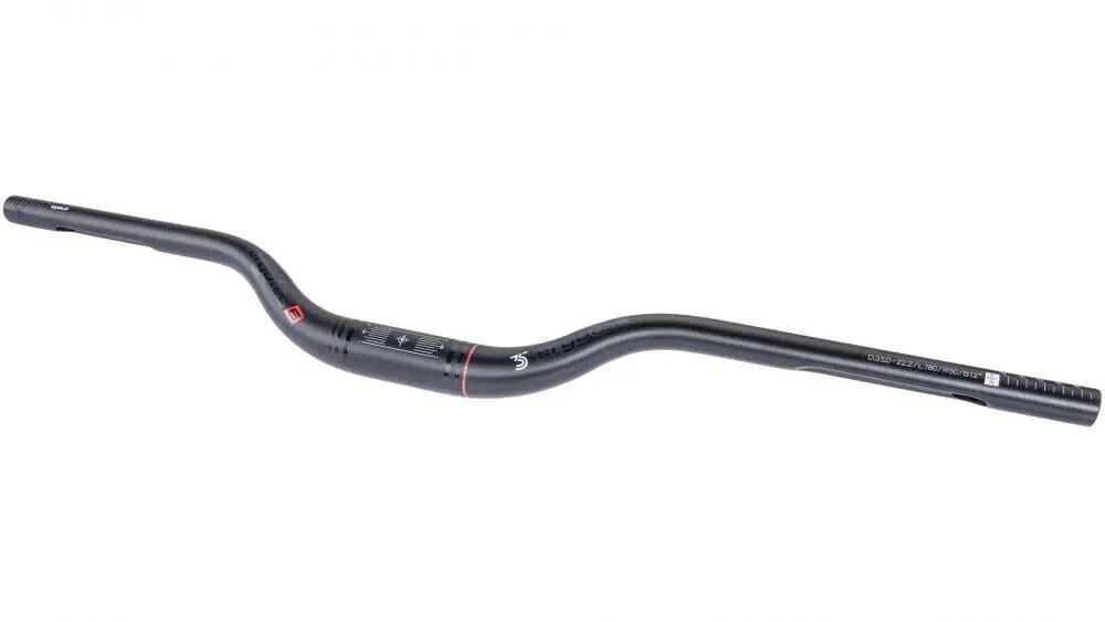 Guidon Ergotec Riser Bar 50 Ø 35 mm, 780 mm reach, aluminium 6061 T6 2/3