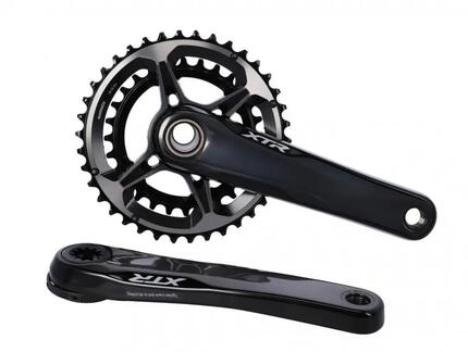 SHIMANO Kurbelgarnitur XTR FC-M9120-B2 12-fach 175 mm 38-28 Zähne - maximale ...