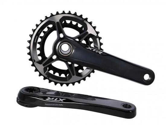 SHIMANO Kurbelgarnitur XTR FC-M9120-B2 12-fach 175 mm 38-28 Zähne - maximale ...