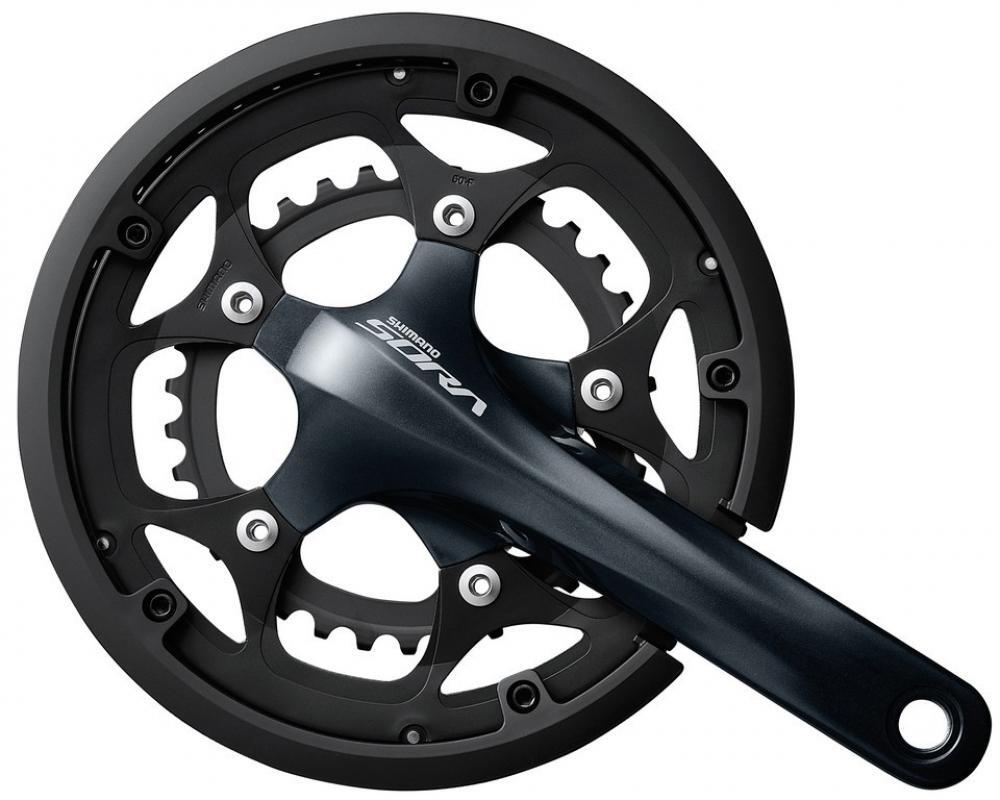 SHIMANO Sora FC-R3000 guarnitura 34/50T 175 mm per 9 velocità 3/3