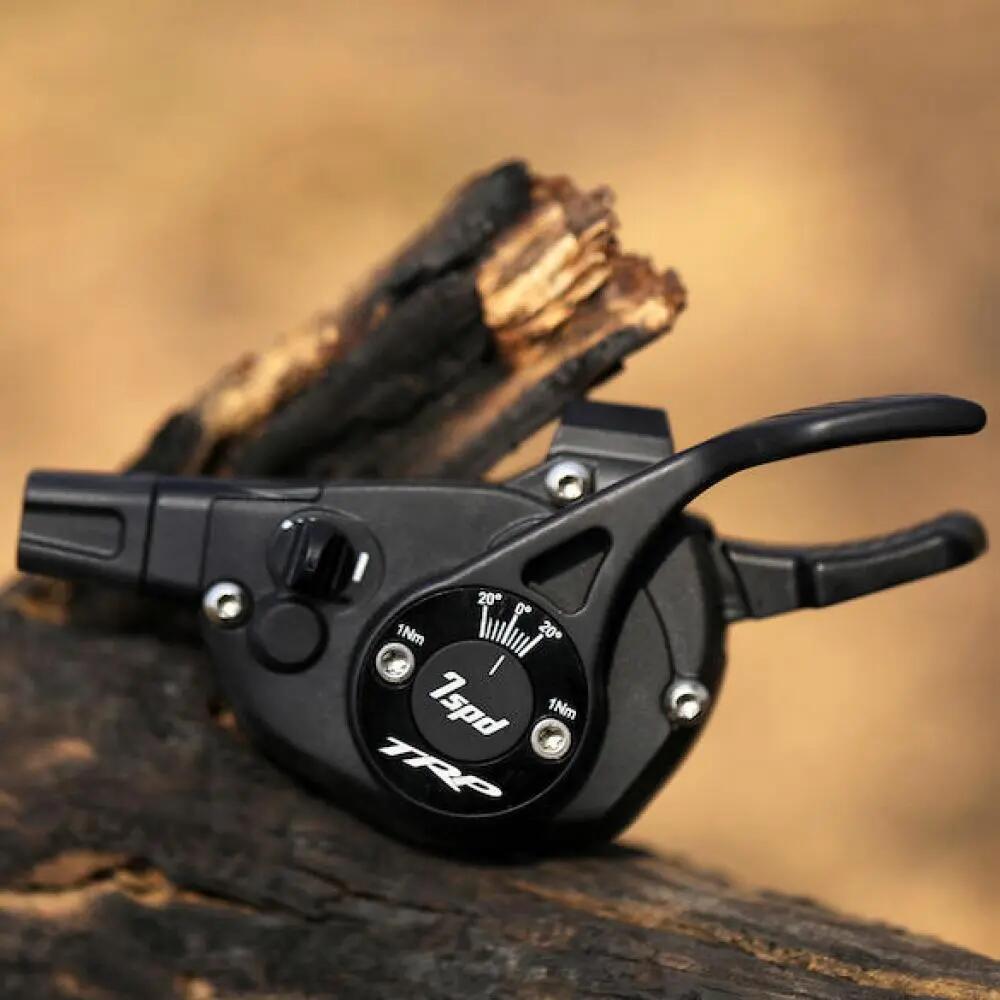 Levier de vitesses TRP SL-M9070-7R EVO noir/argent, 2400 mm, collier discret 3/3