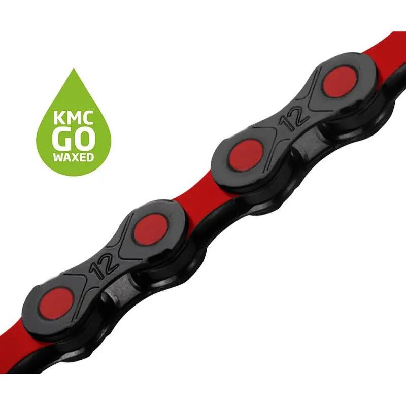 DLC 12 Waxed - Black / Red