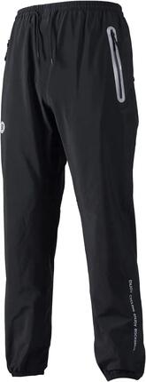 Schwarze Sport-Regenhose