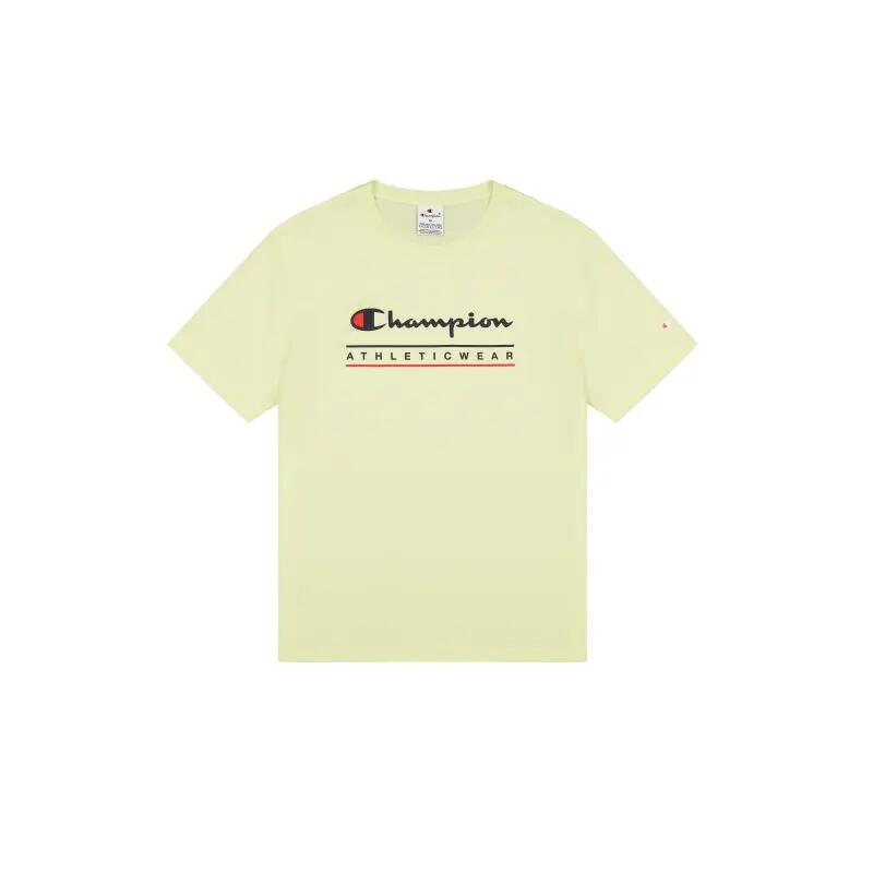 Camiseta - Deporte - Hombre - Algodón 220 g - Amarillo 1/5