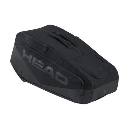 Borsa Tennis Head Pro X XL Djokovic Nera - Capacità 12 Racchette, Stile Premium