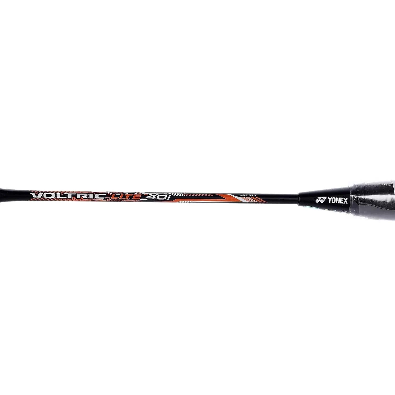 VOLTRIC LITE 40I BLUE ORANGE | Graphite Badminton Racquet with full cover |77 grams | 30 LBS -  4