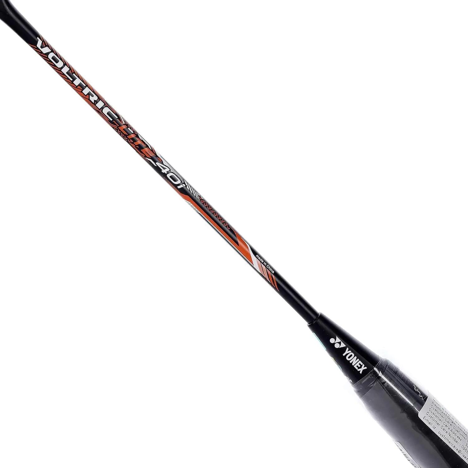 VOLTRIC LITE 40I BLUE ORANGE | Graphite Badminton Racquet with full cover |77 grams | 30 LBS -  3