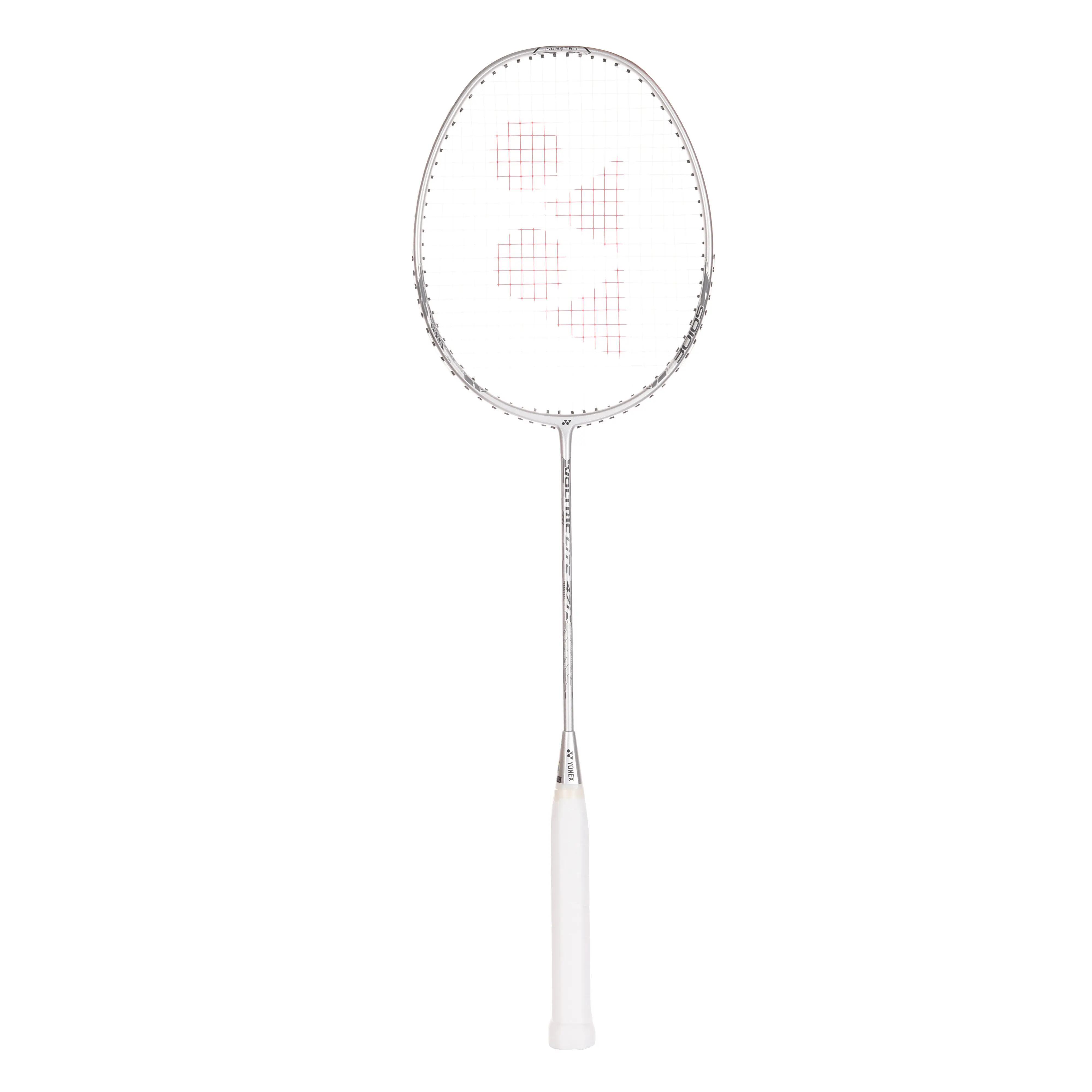yonex VOLTRIC LITE 47i SILVER GRAY | Graphite Badminton Racquet with full cover |77 grams | 30 LBS-picture-28
