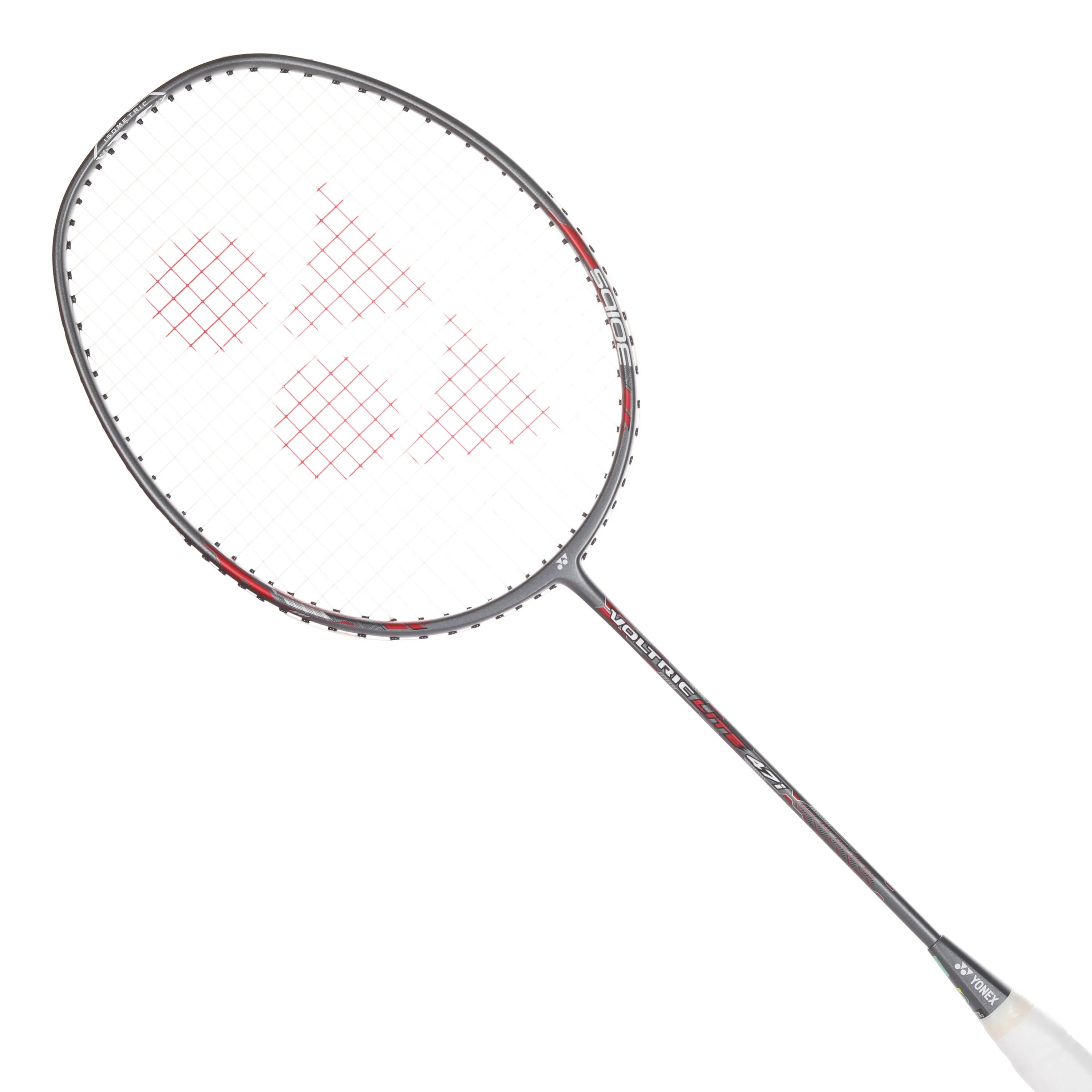 VOLTRIC LITE 47i DARK GRAY | Graphite Badminton Racquet with full cover |77 grams | 30 LBS -  4
