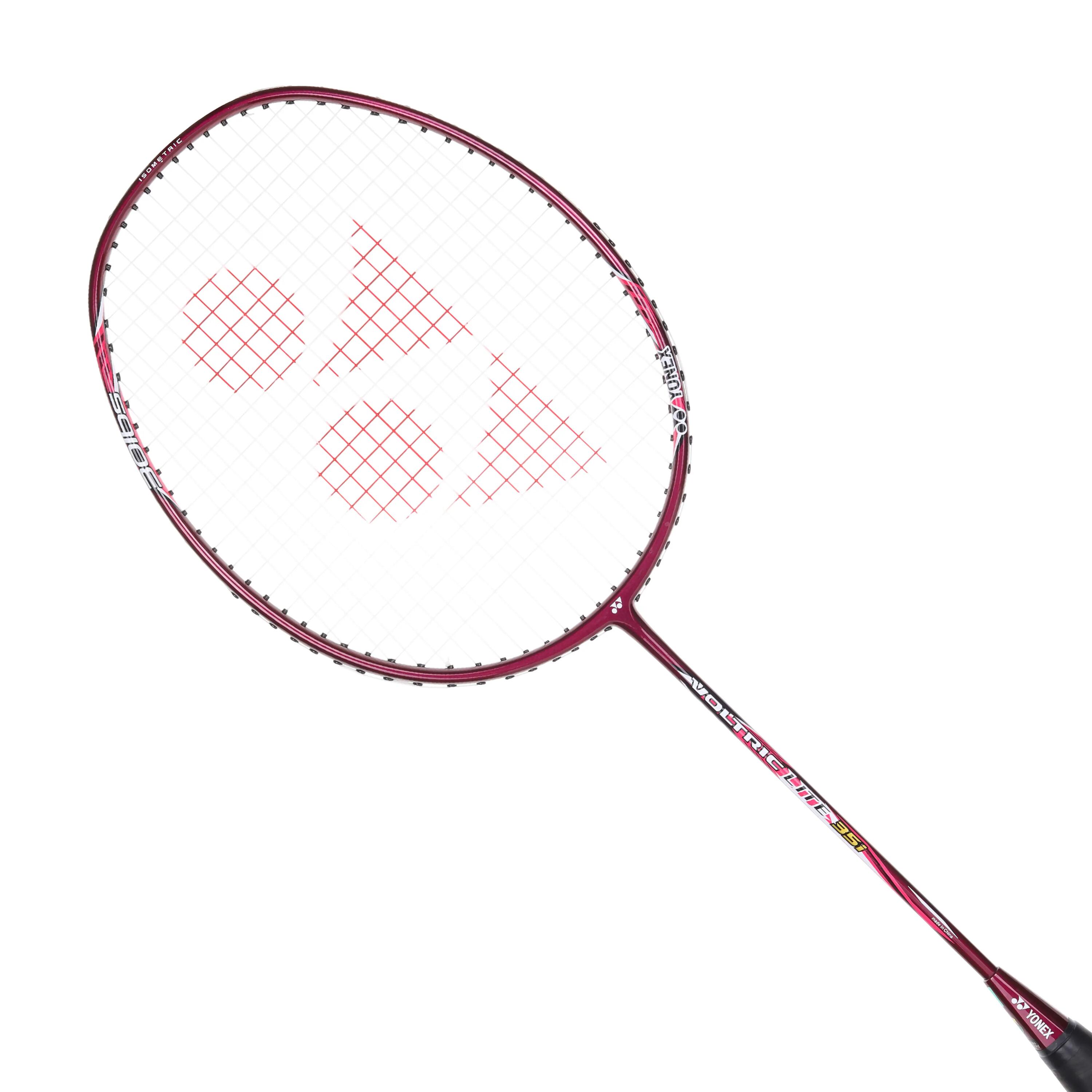 VOLTRIC LITE 35i WINE RED | Graphite Badminton Racquet with full cover  |77 grams | 30 LBS -  4