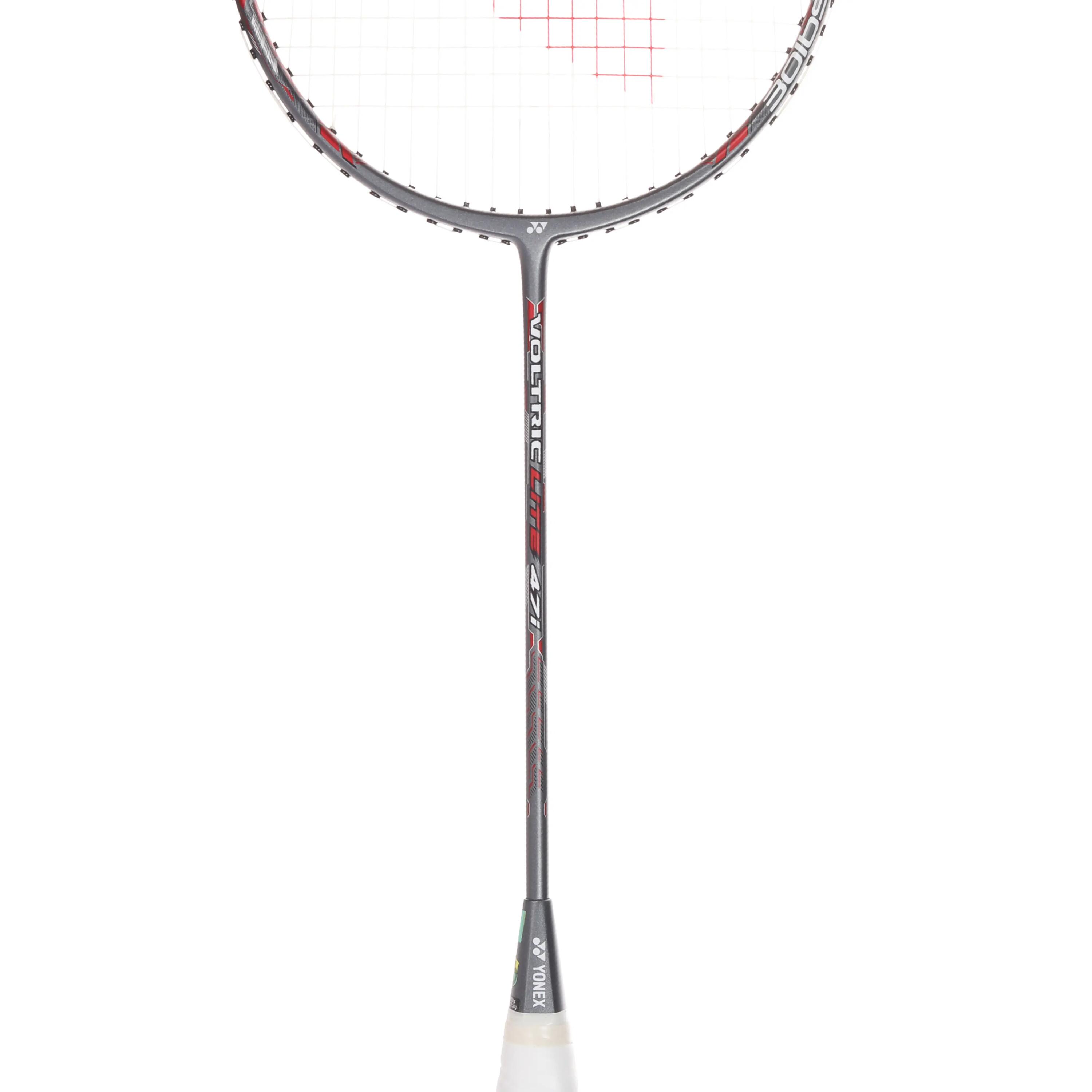 VOLTRIC LITE 47i DARK GRAY | Graphite Badminton Racquet with full cover |77 grams | 30 LBS -  3