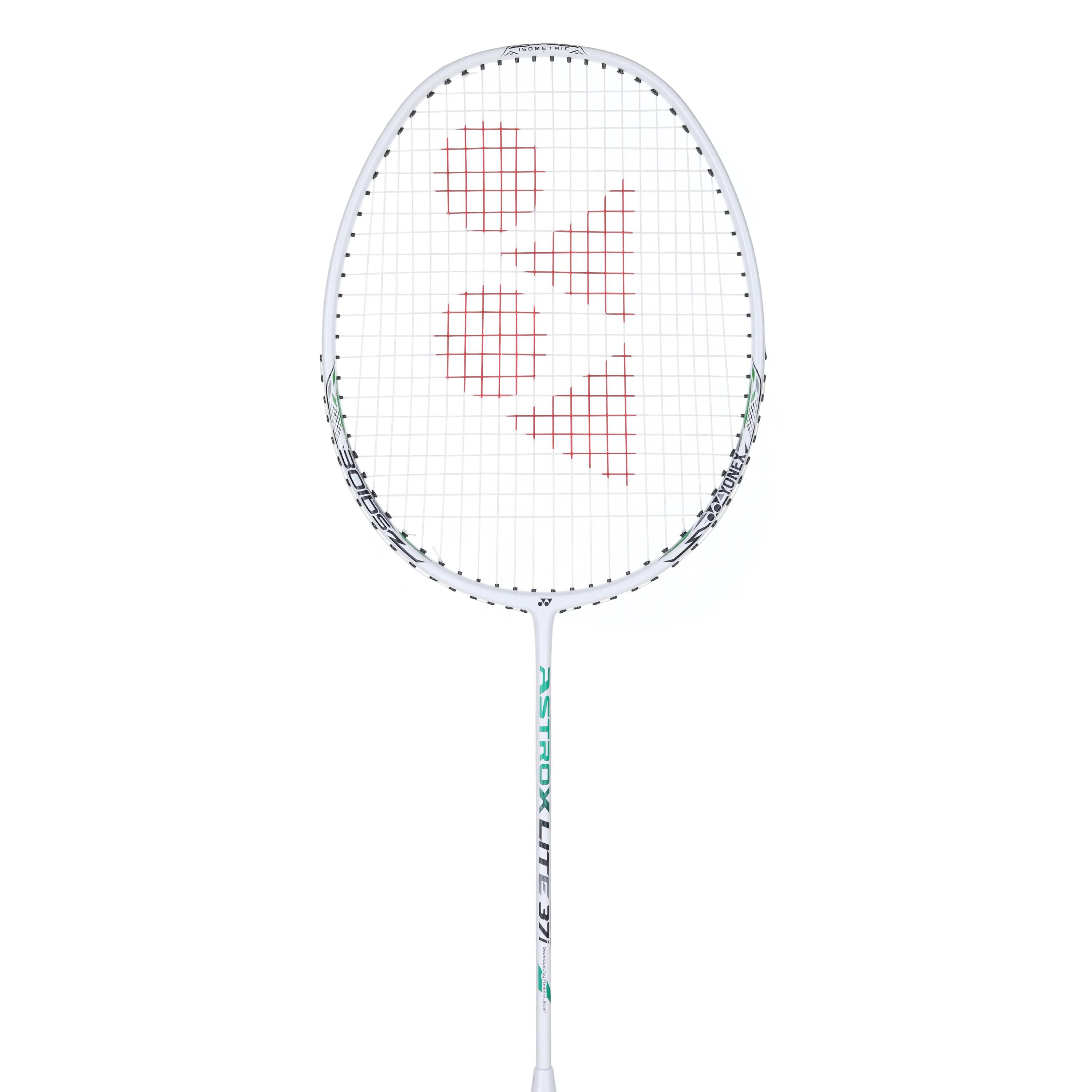 ASTROX LITE 37i PEARL WHITE | Graphite Badminton Racquet with full cover  |77 grams | 30 LBS -  2