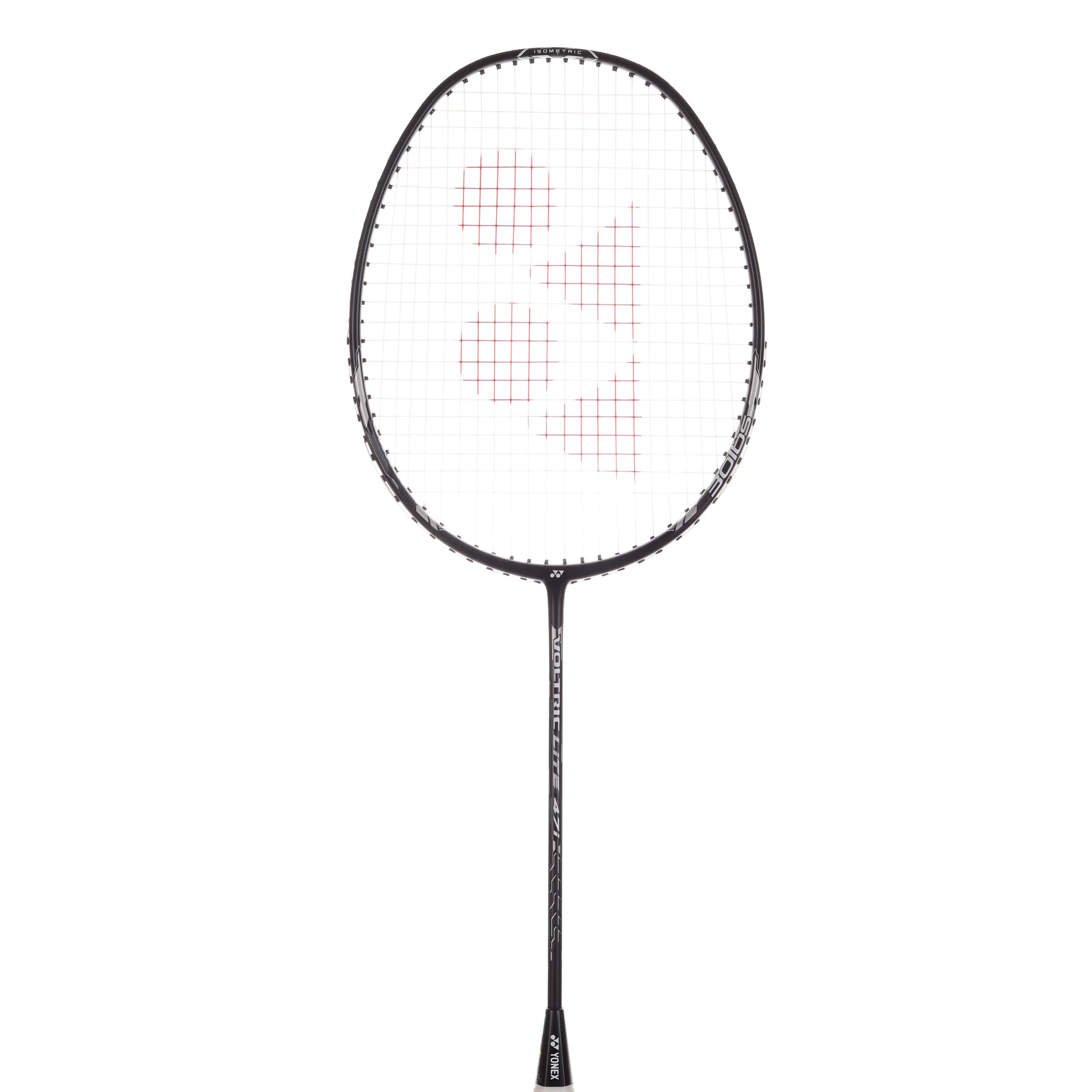 VOLTRIC LITE 47i BLACK | Graphite Badminton Racquet with full cover |77 grams | 30 LBS -  2