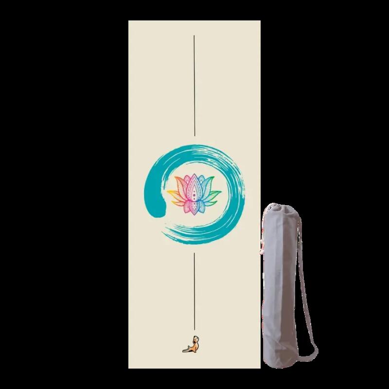 Reflect Serisi 4.1 mm Enso Lotus Doğal Kauçuk Kaydırmaz Yoga Matı