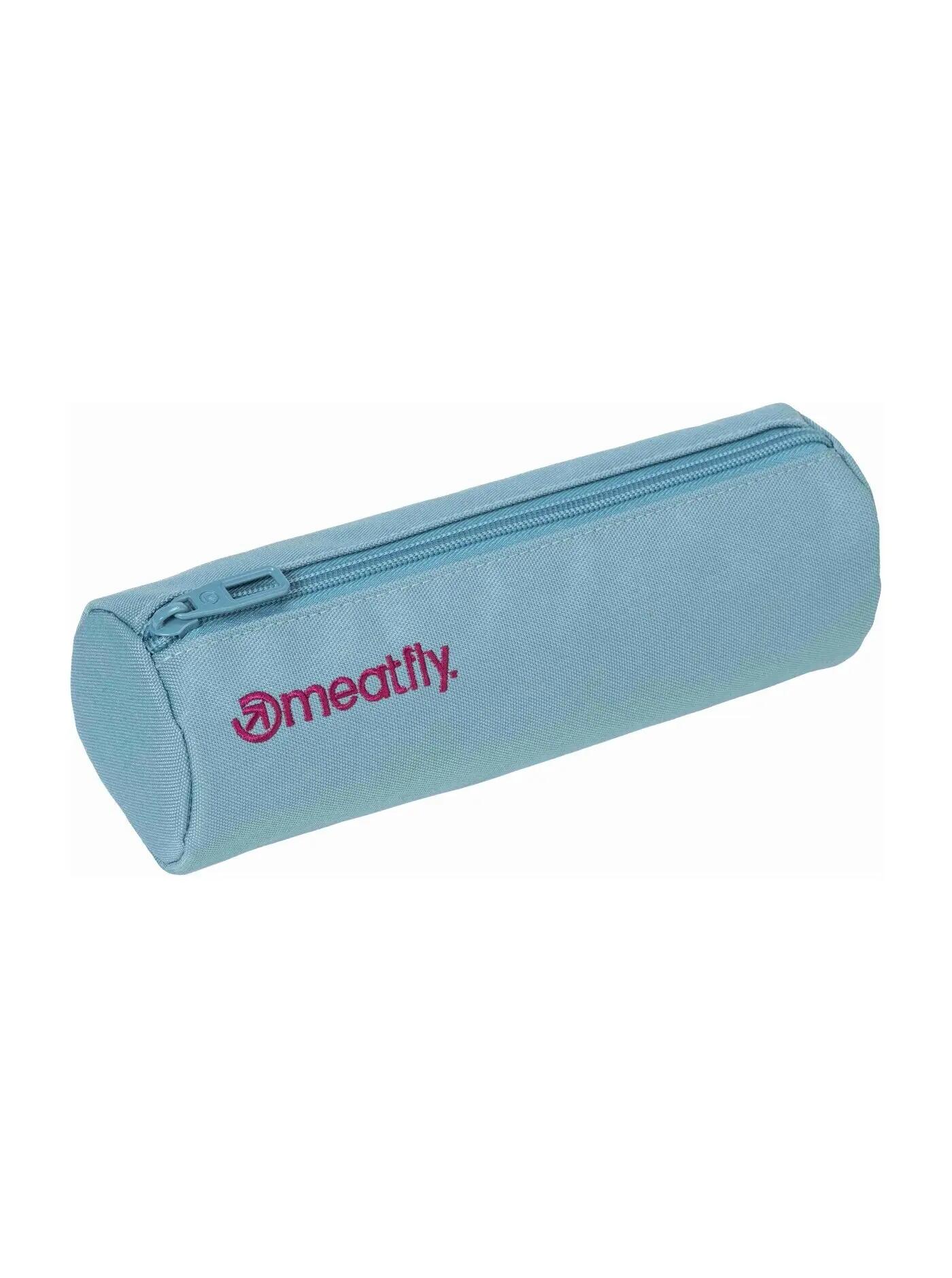 Plecak z mocowaniem na deskorolkę Basejumper – aqua/pink Meatfly + piórnik 6/6