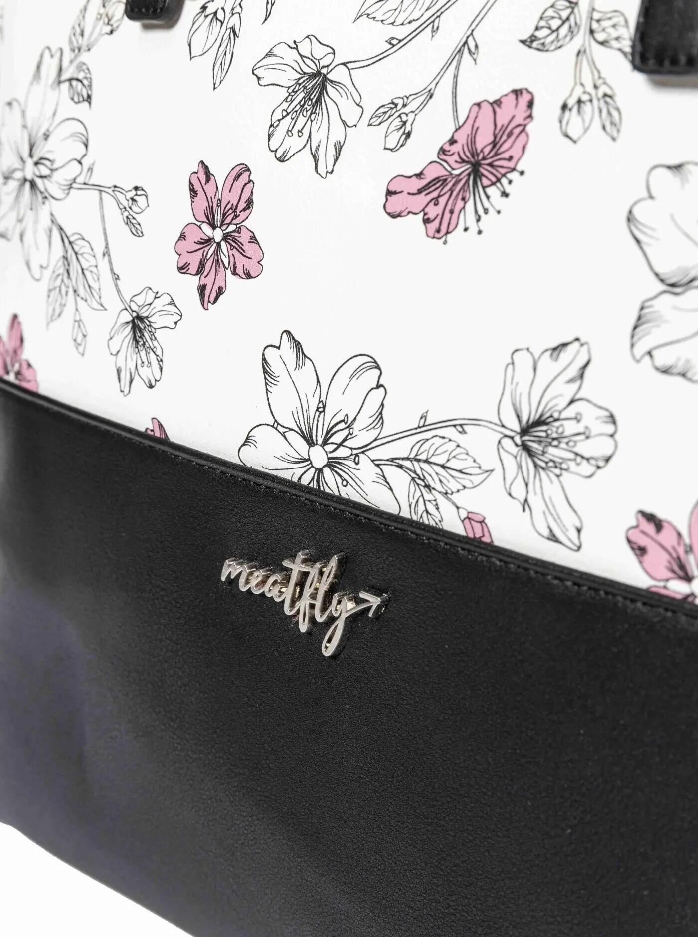 Elegancka torebka Slíma – biała 12L Meatfly 5/7