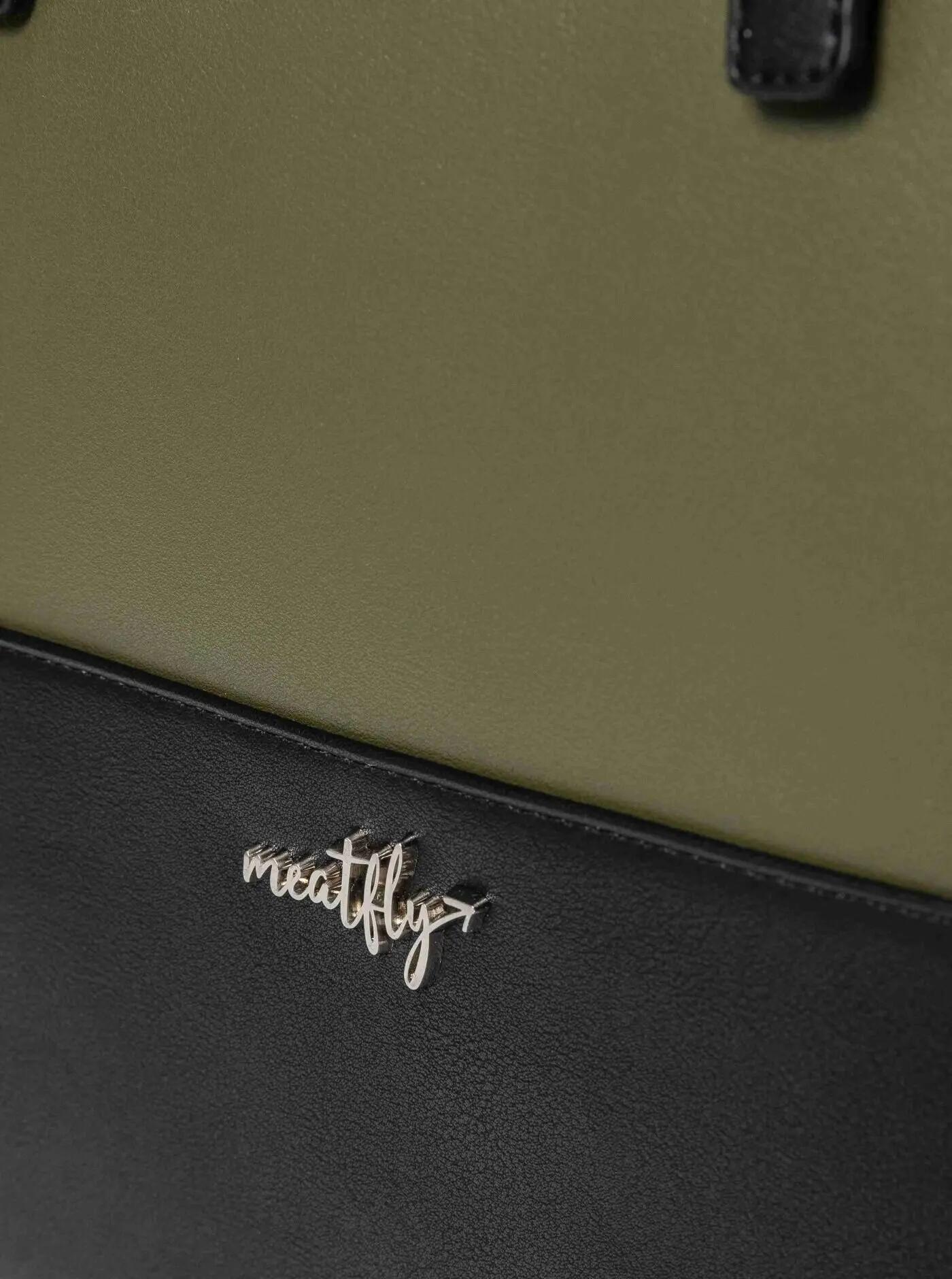 Elegancka torebka z wytrzymałej skóry syntetycznej 12L Meatfly 5/7
