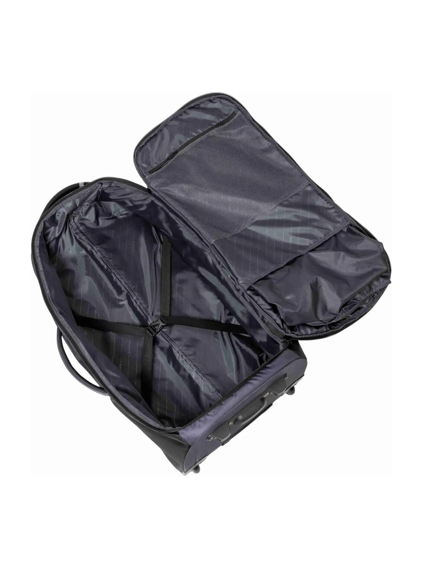 Walizka na kółkach z zamkiem bezpieczeństwa – szara 100L Meatfly 4/7