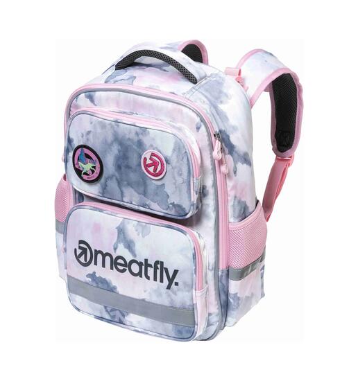 Tornister szkolny Max Clouds ergonomiczny – różowy 20L Meatfly