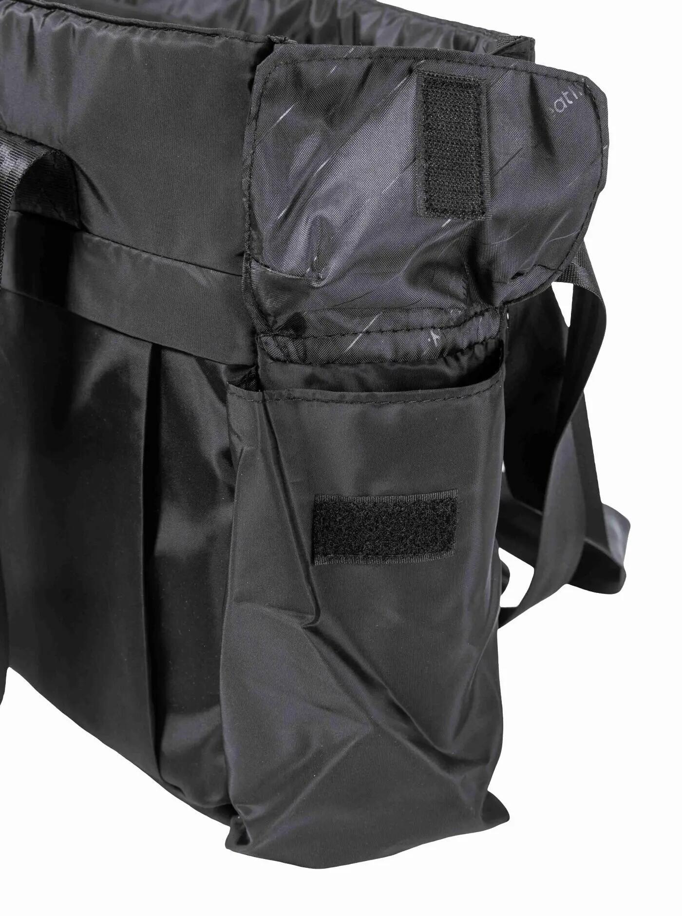 Damska torebka crossbody z przegrodą na laptopa 13'' – czarna 16L Meatfly 6/6