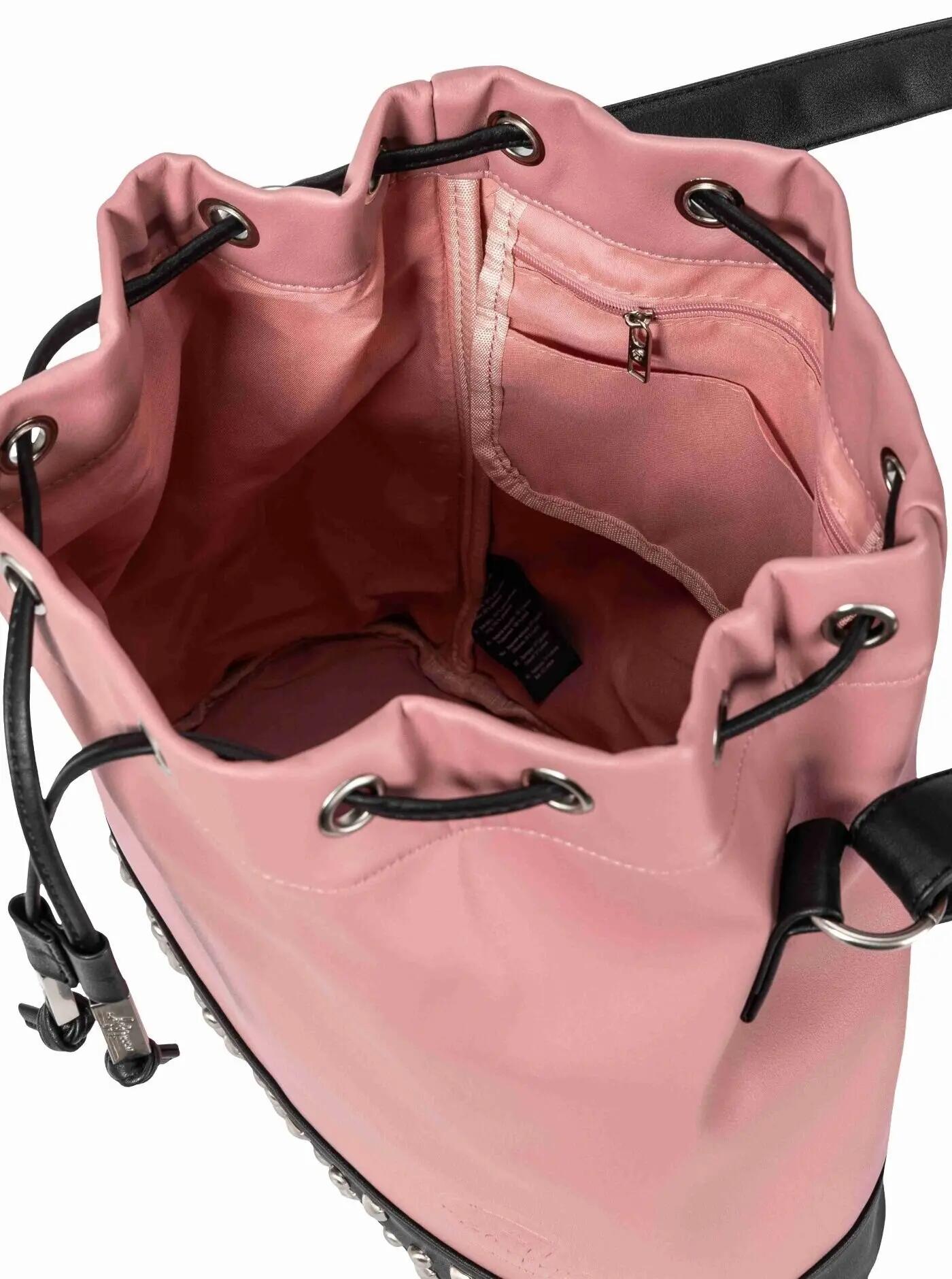Stylowa torebka worek – Dusty Rose 25L Meatfly 5/5
