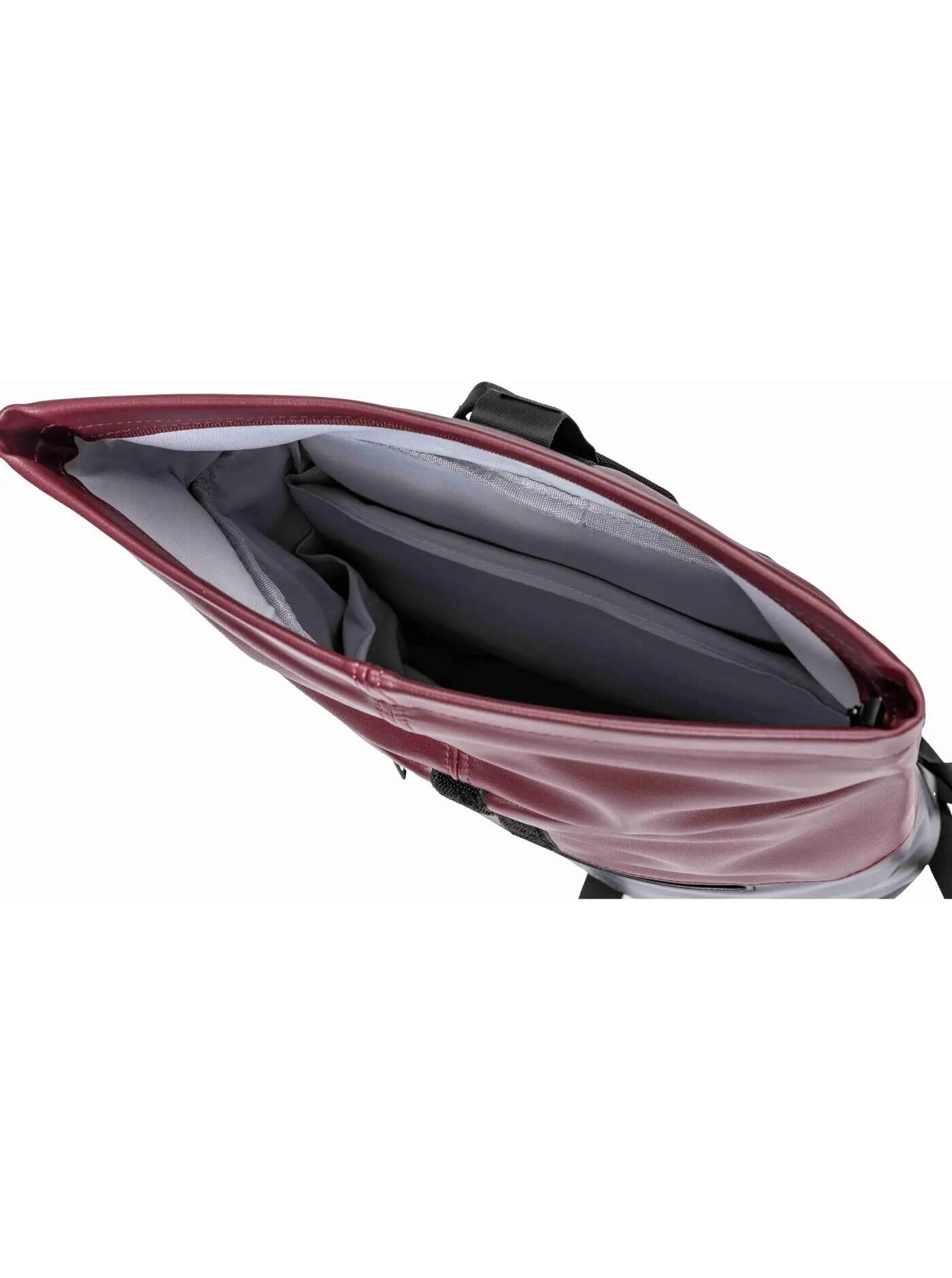 Plecak rolowany na laptopa 14" – brązowo-czarny Meatfly 6/6
