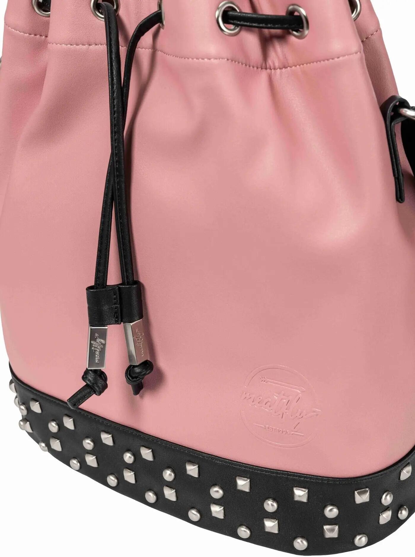 Stylowa torebka worek – Dusty Rose 25L Meatfly 4/5