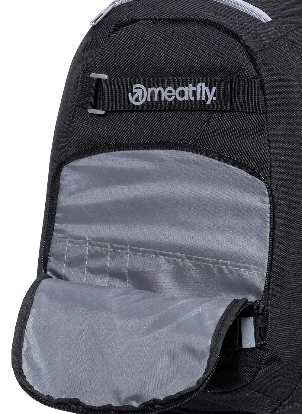 Batoh Exile Black Meatfly + penál 3/5