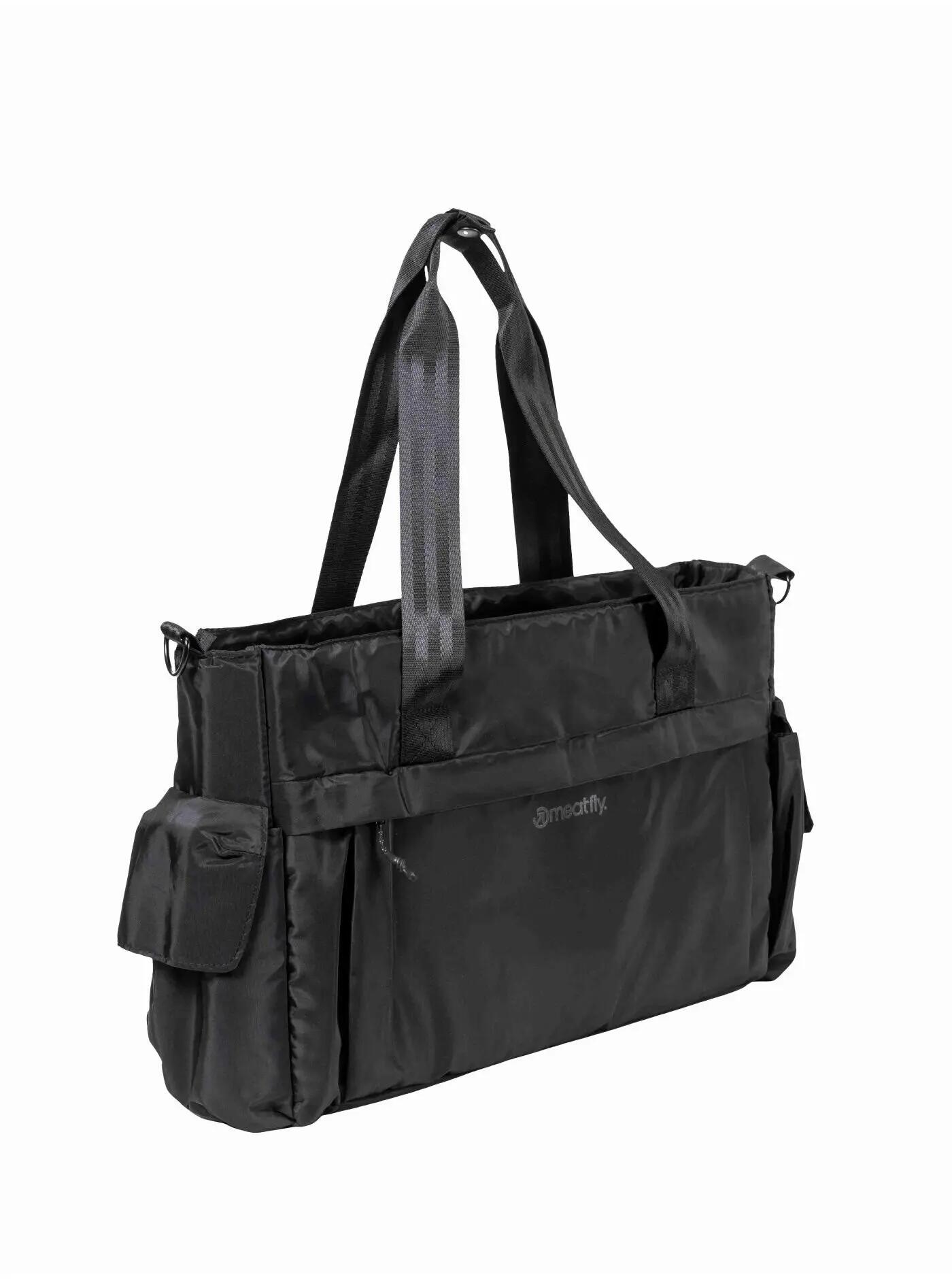Damska torebka crossbody z przegrodą na laptopa 13'' – czarna 16L Meatfly 3/6