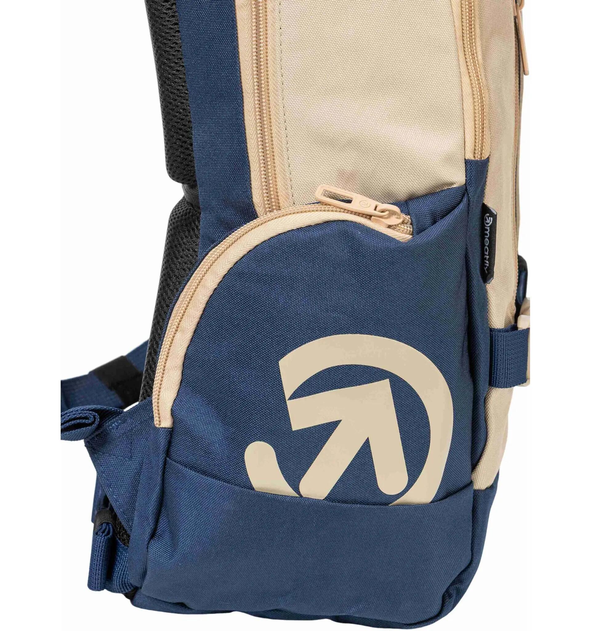 Batoh Basejumper Beige / Sea Meatfly + penál 3/6