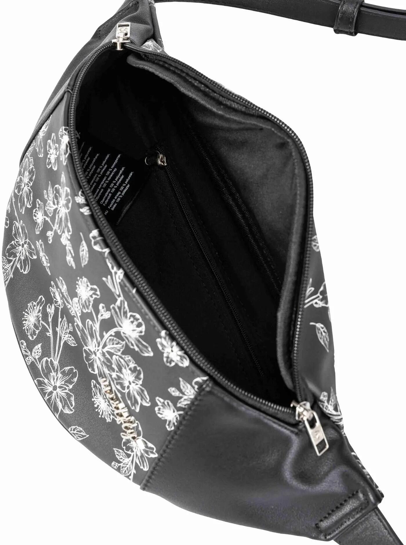 Nerka Priya z metalowymi detalami Blossom – czarna Meatfly 3/4