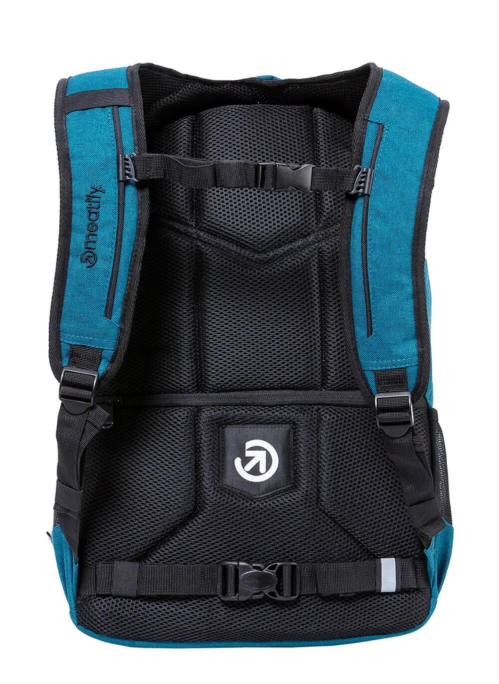 Plecak Exile 24L na laptopa – petrol/charcoal heather Meatfly + piórnik 2/5
