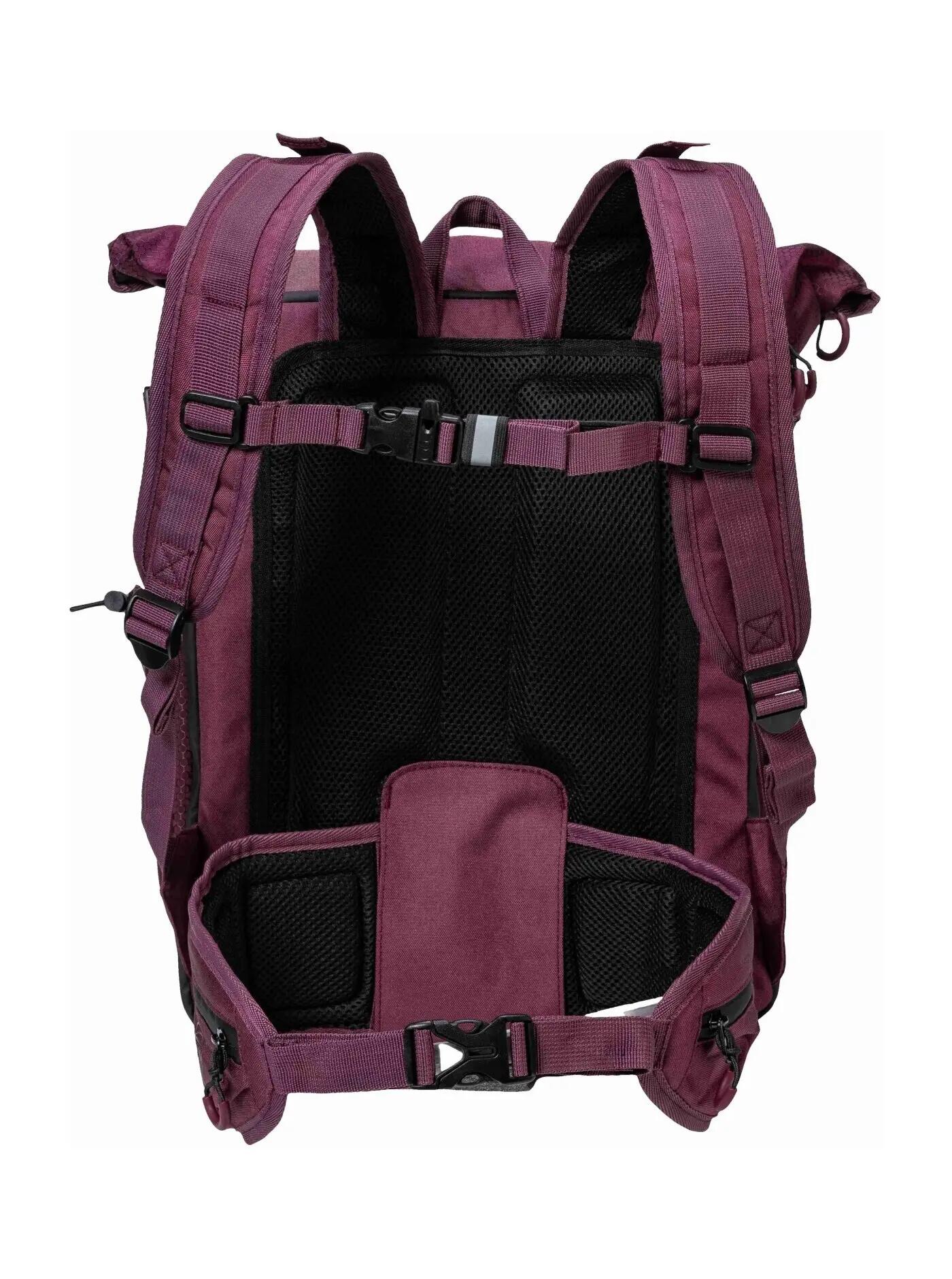 Plecak rolowany wodoodporny 28L – fioletowy Meatfly 2/6