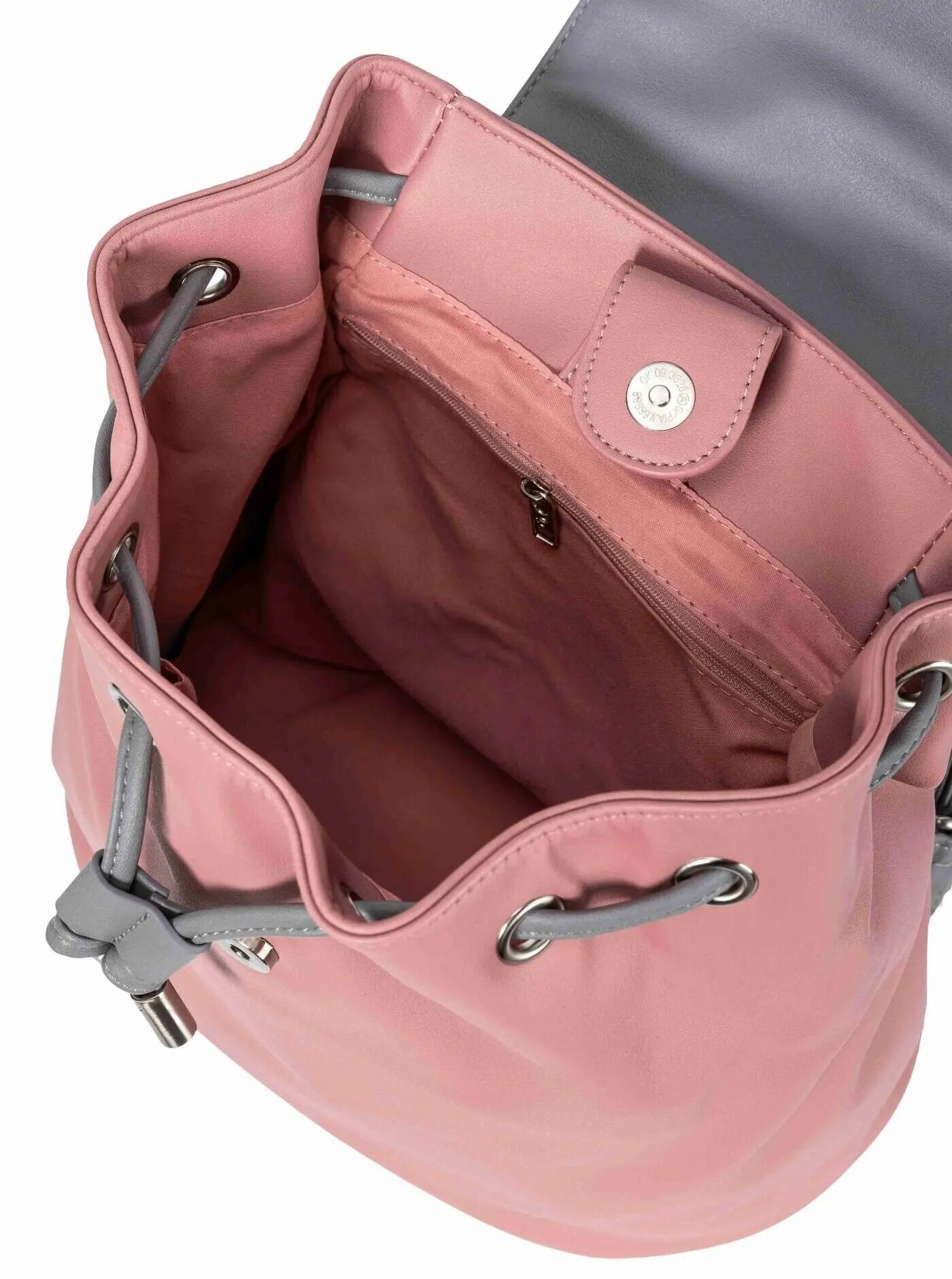 Plecak Raver 10L – Dusty Rose / Light Grey Meatfly 5/5