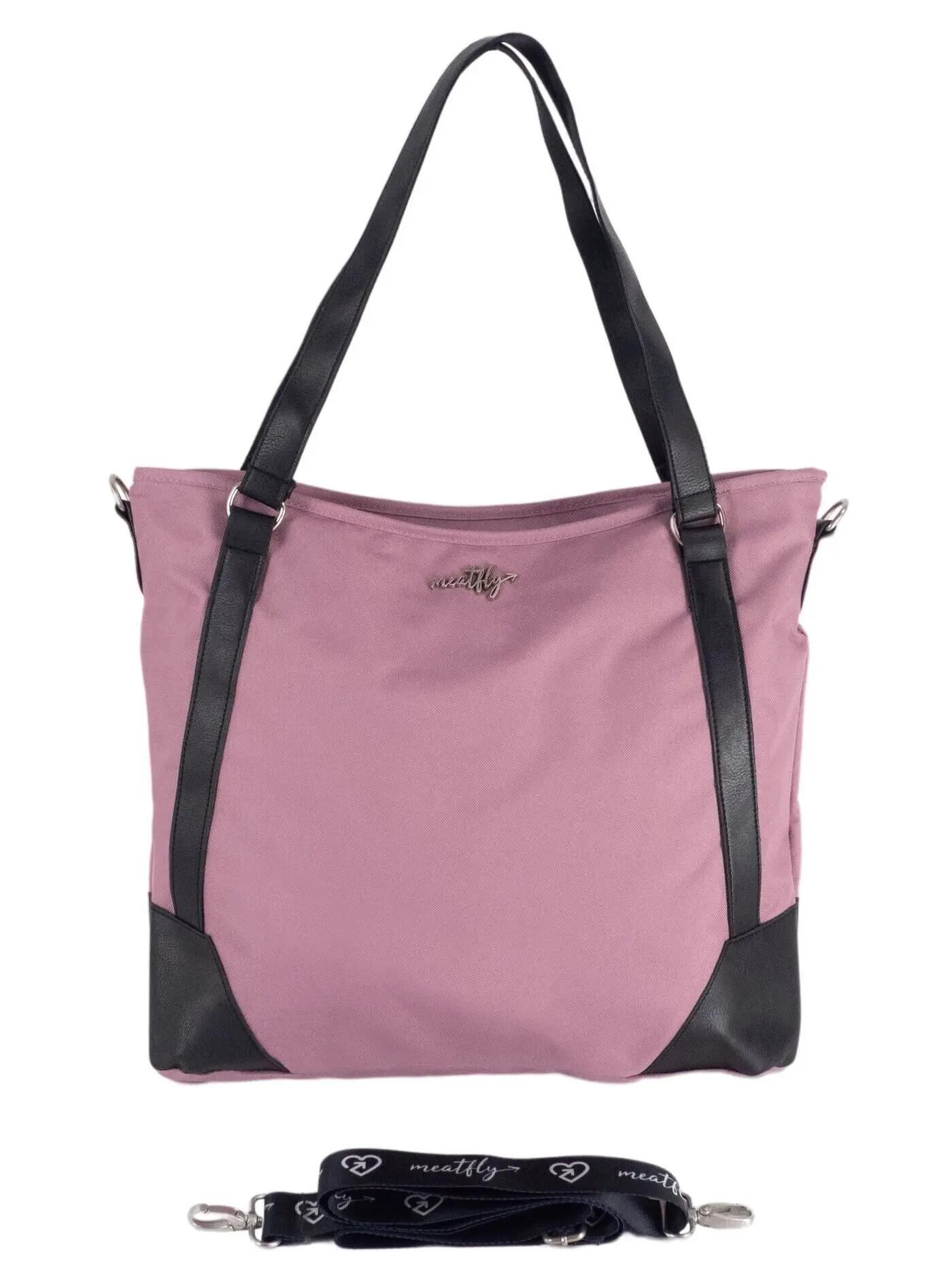 Damska torebka Insanity na laptopa – dusty rose 11L Meatfly 4/6