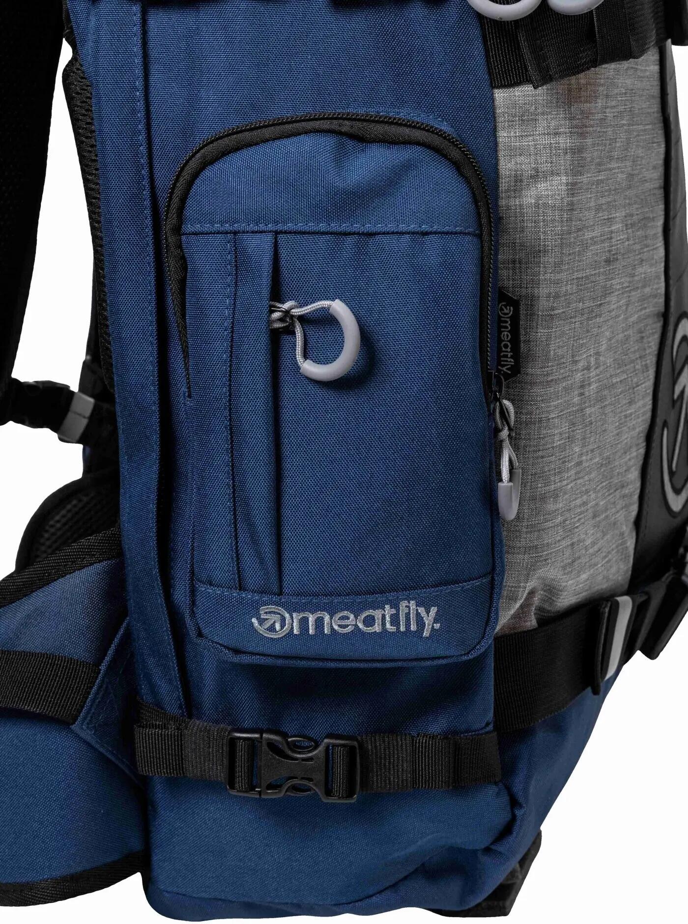Plecak turystyczny Wanderer 28L – niebiesko-szary Meatfly 3/6