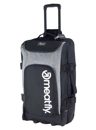 Walizka Contin na kółkach – heather charcoal/black 100L Meatfly