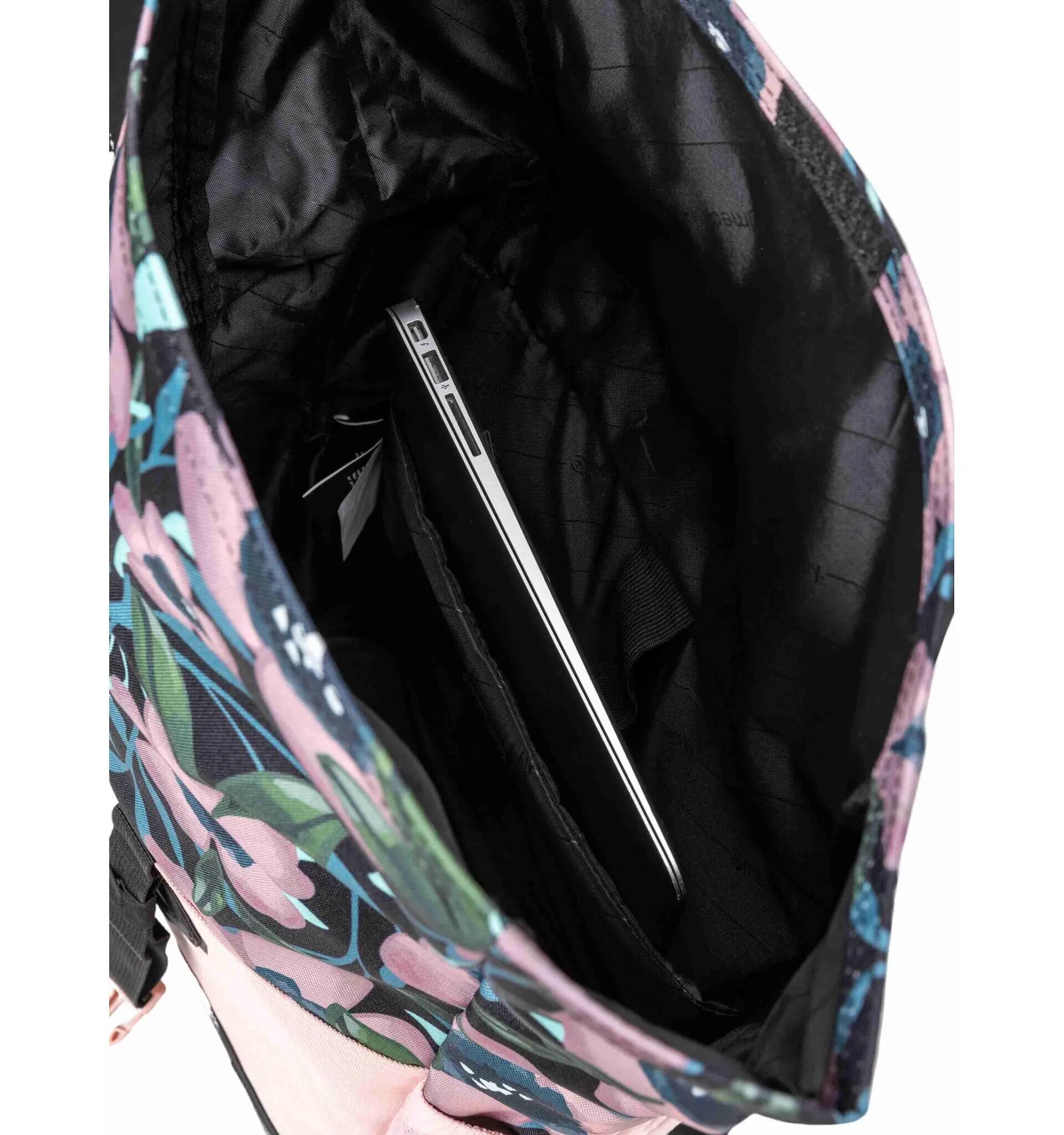 Plecak Holler z motywem kwiatowym 28L – różowy Meatfly 4/4