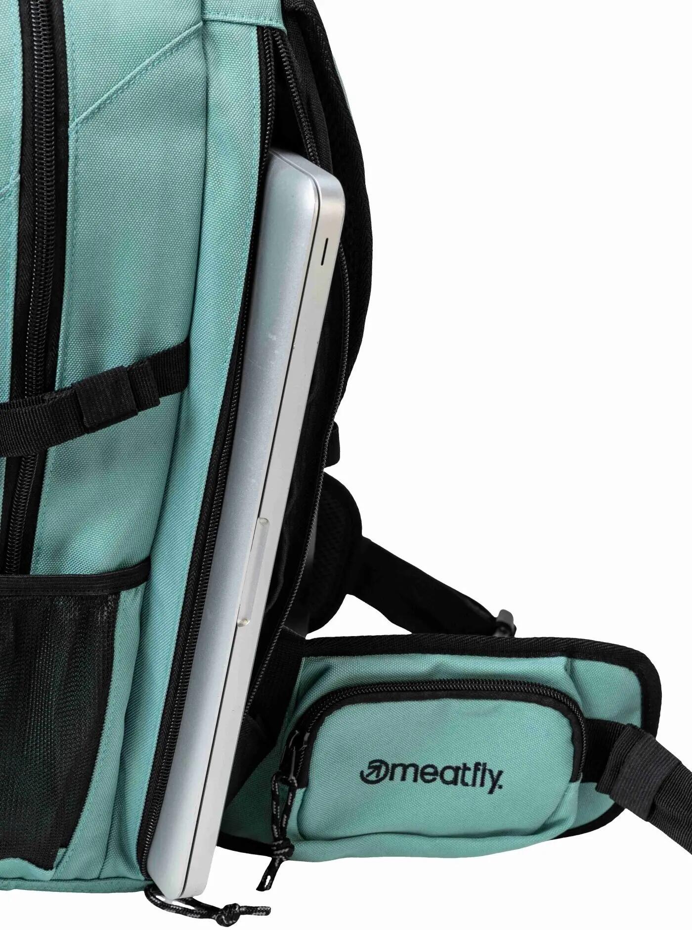 Plecak z miejscem na laptopa 26L – morska zieleń Meatfly 5/5
