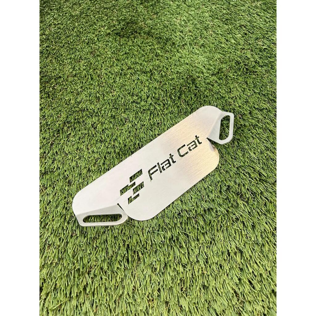 Lower bag support wheel accessory for golf trolley Flat Cat
