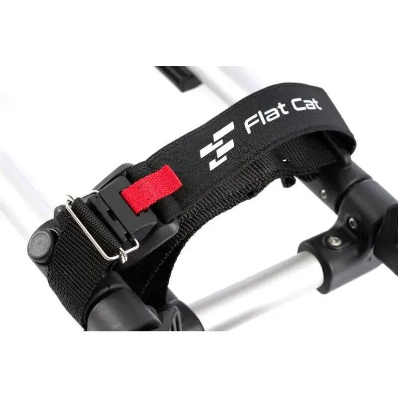 Magnetic strap wheel accessory for golf trolley Flat Cat 3/3