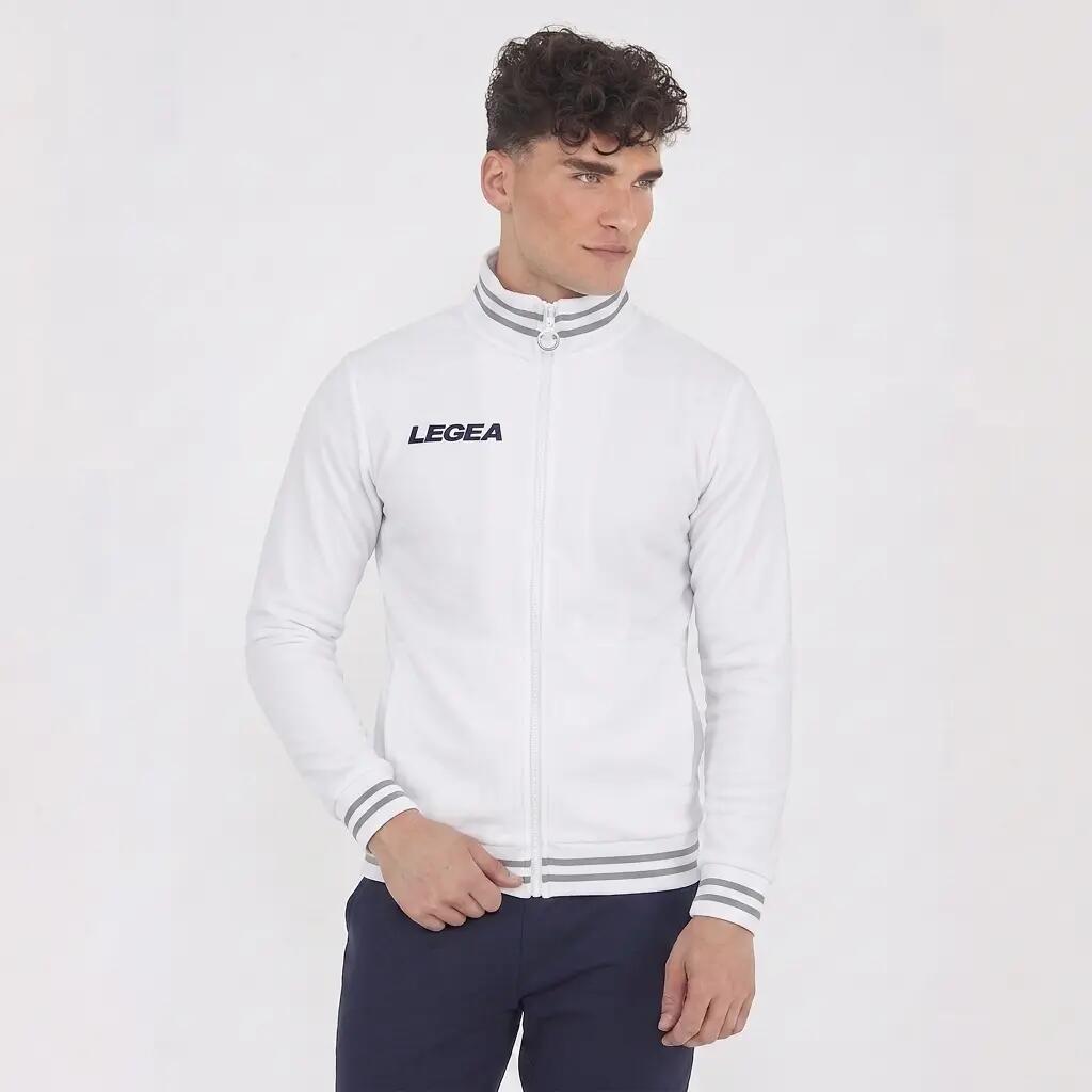 Piazza polyester full-zip sweatshirt