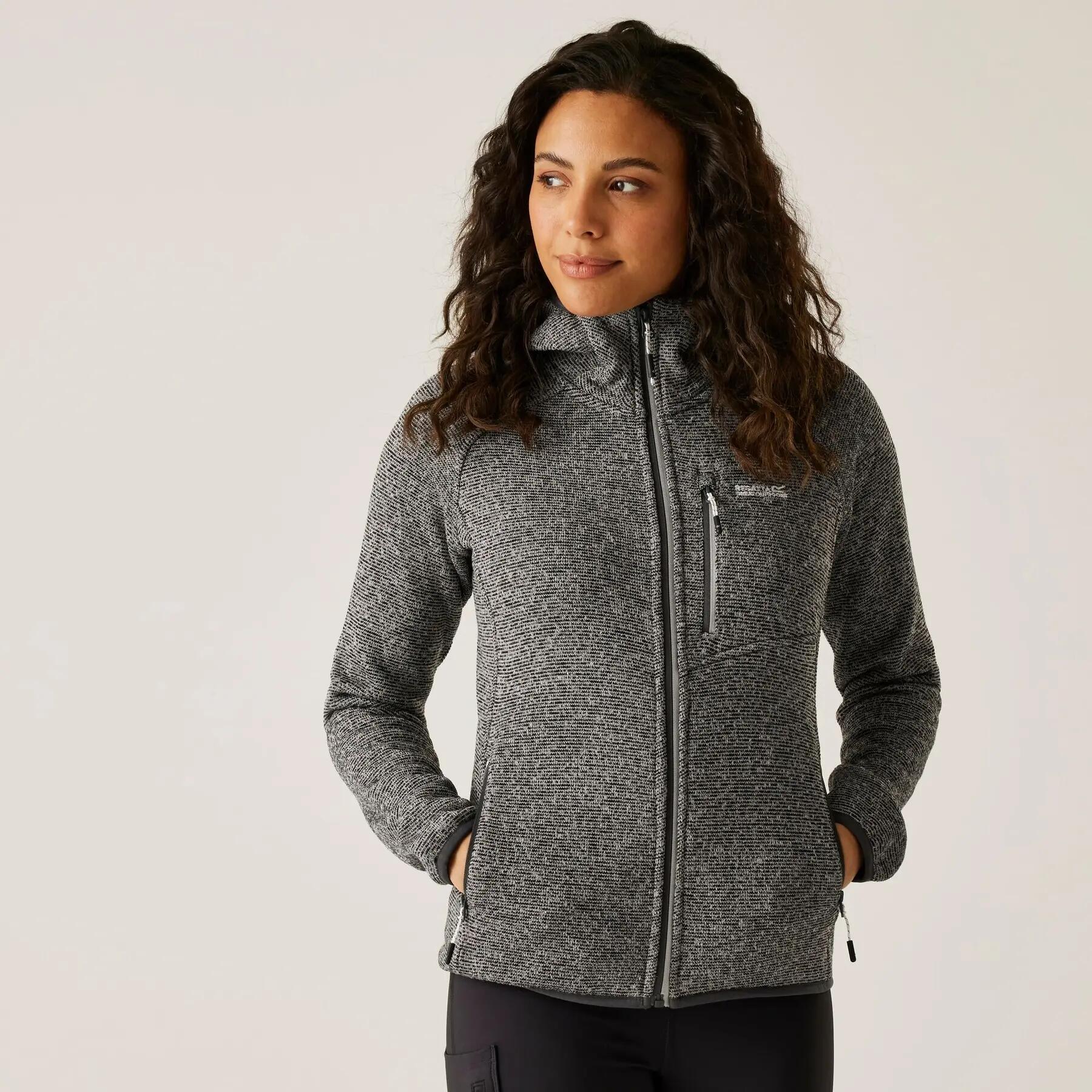 Pile con cappuccio da donna Regatta Newhill 2/5