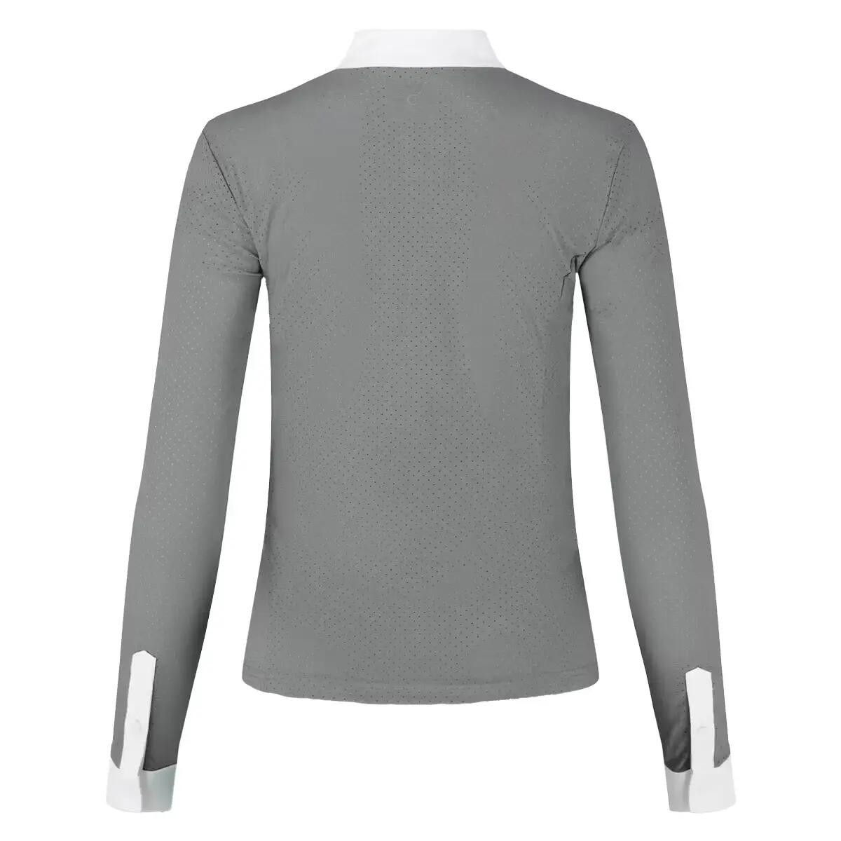 Show shirt women Heritage Air long sleeve gris size 40 - Größe 2/3