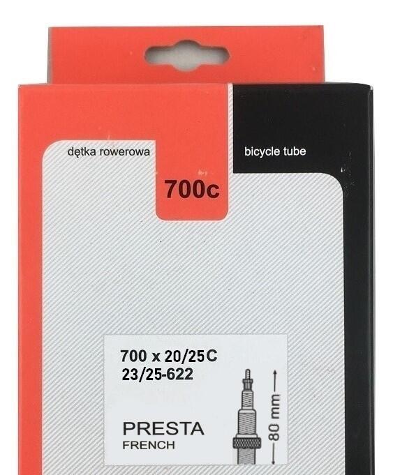 Dętka Jet 700x20/25C FV80mm
