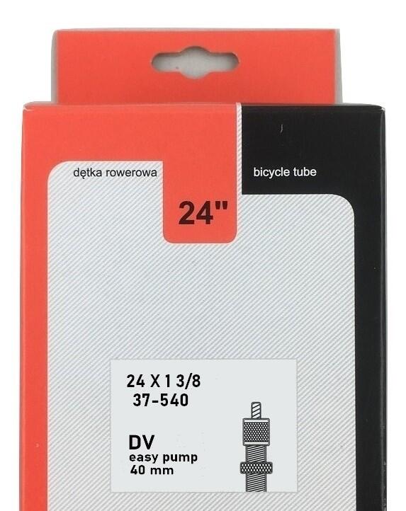 Dętka JET 24x1 3/8 DV32mm 37-540
