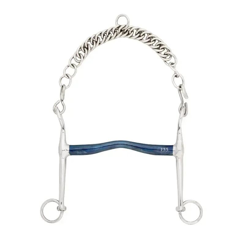 Dressage bridle bits for horses Kavalkade Ergonomic Tongue Port