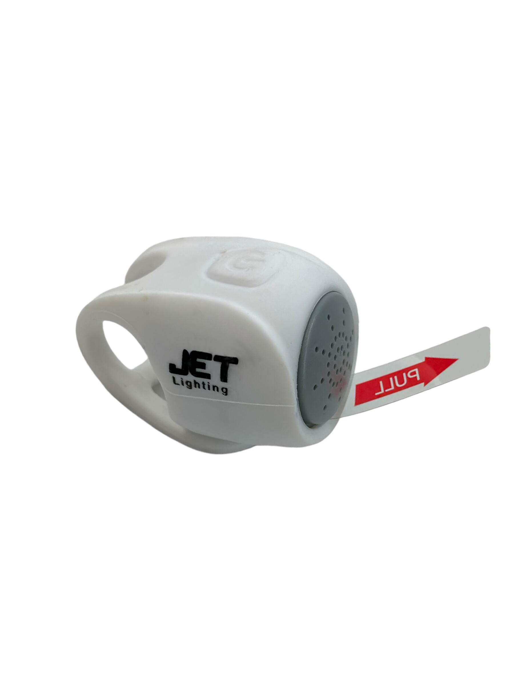 Dzwonek rowerowy B18-ELEKTRONICZNY 90db silikonowy -biały