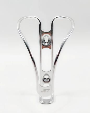 Koszyk bidonu aluminiowy JET-037 srebrny